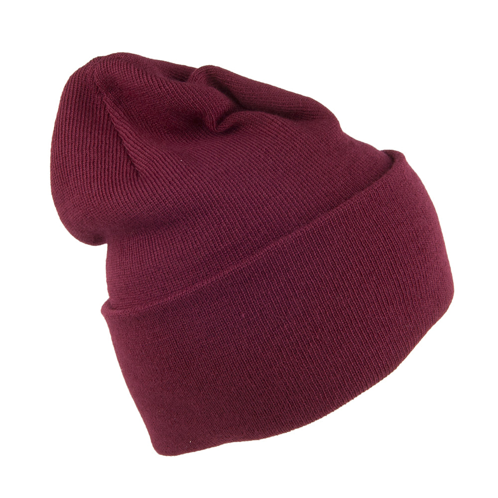Gorro Beanie New Slouchy con etiqueta roja de Levi's - Burdeos