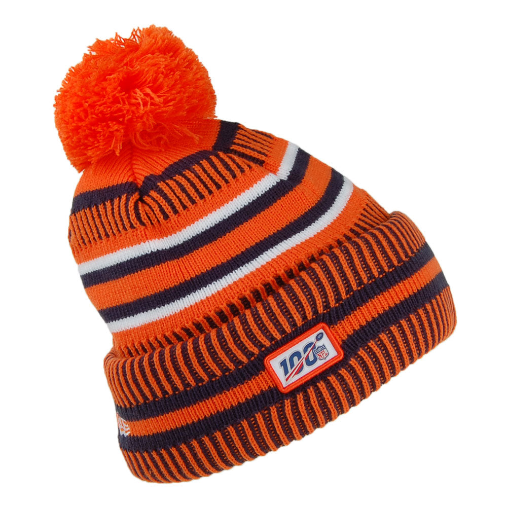 Gorro NFL On Field Knit Denver Broncos New Era - Azul Marino-Naranja