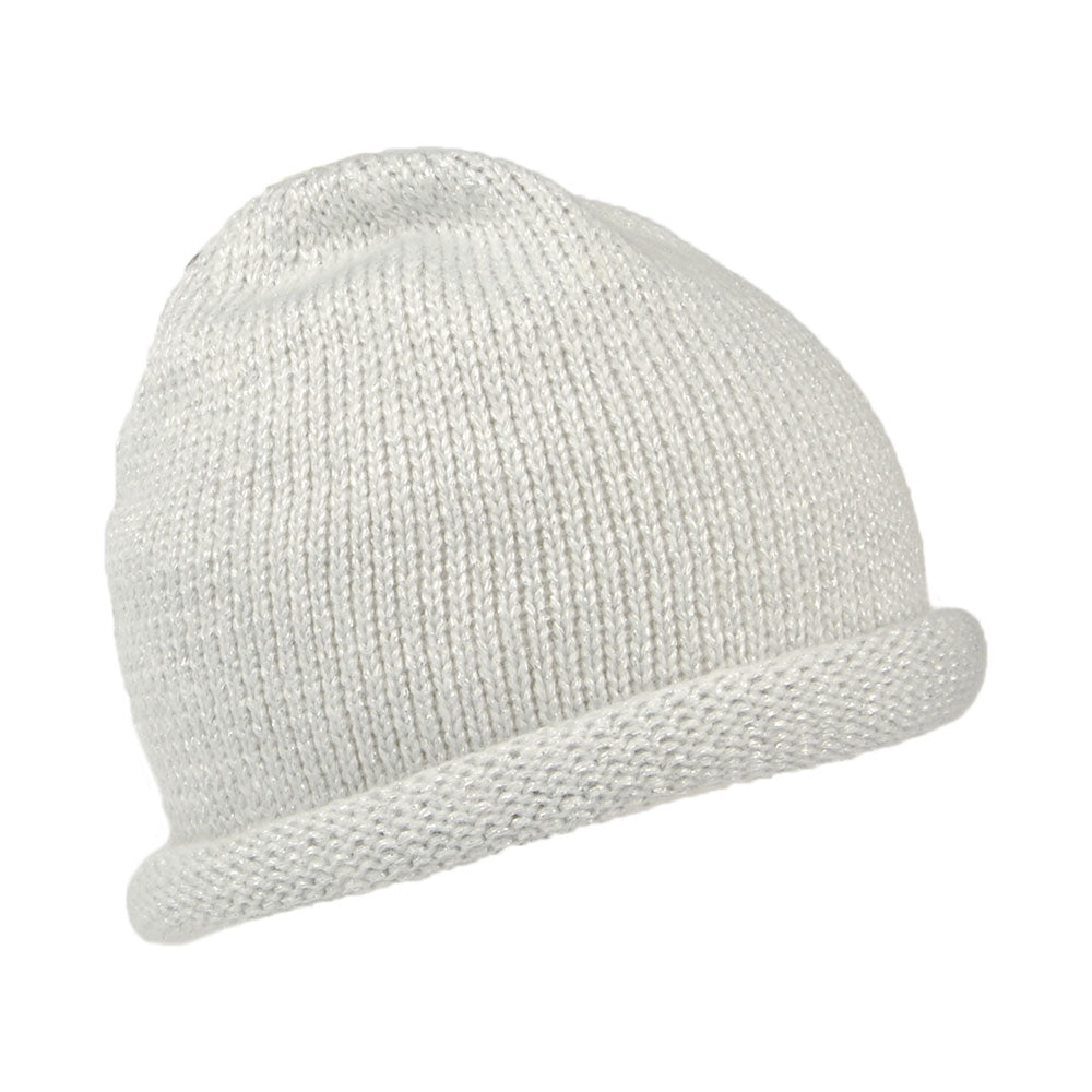 Gorro Beanie Hevenli vuelta suave de Barts - Plateado