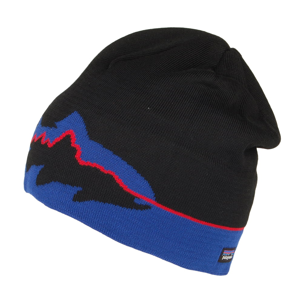 Gorro Beanie Fitz Trout Reciclado de Patagonia - Negro