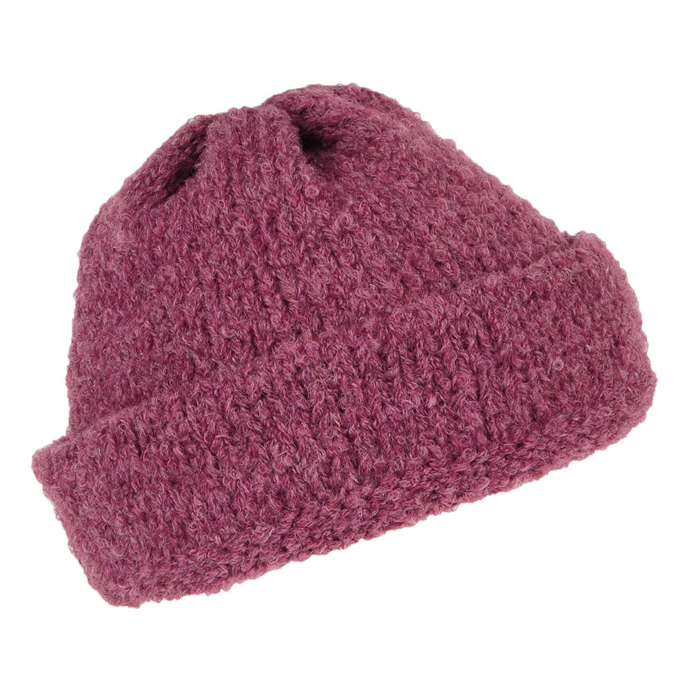 Gorro Beanie Bouclé de Highland 2000 - Malva