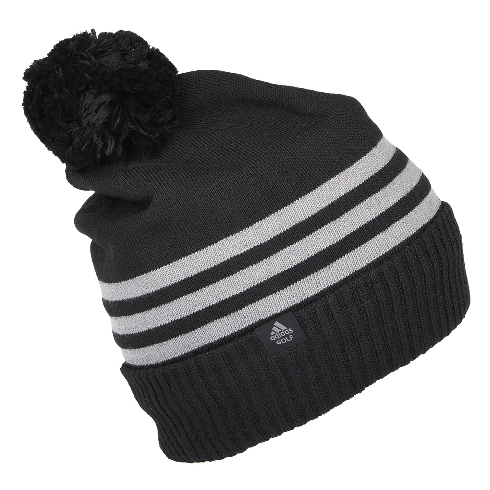 Gorro con pompón Font de Adidas - Negro