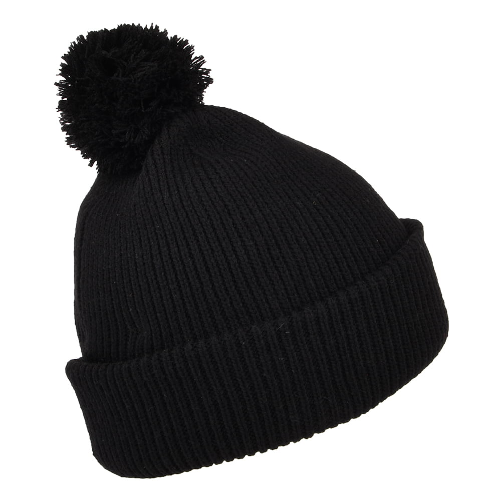 Gorro con pompón Arkade de Barts - Negro