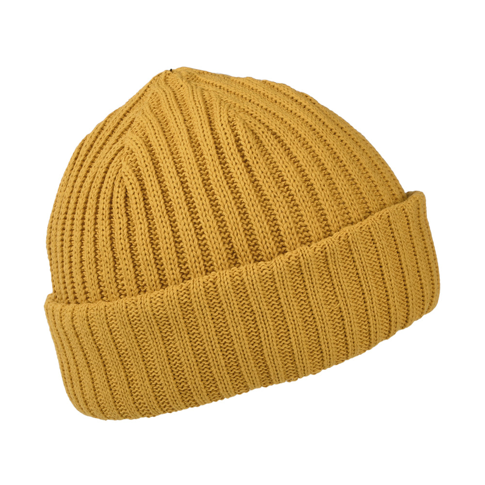 Gorro Beanie pescador de canalé de Levi's - Amarillo