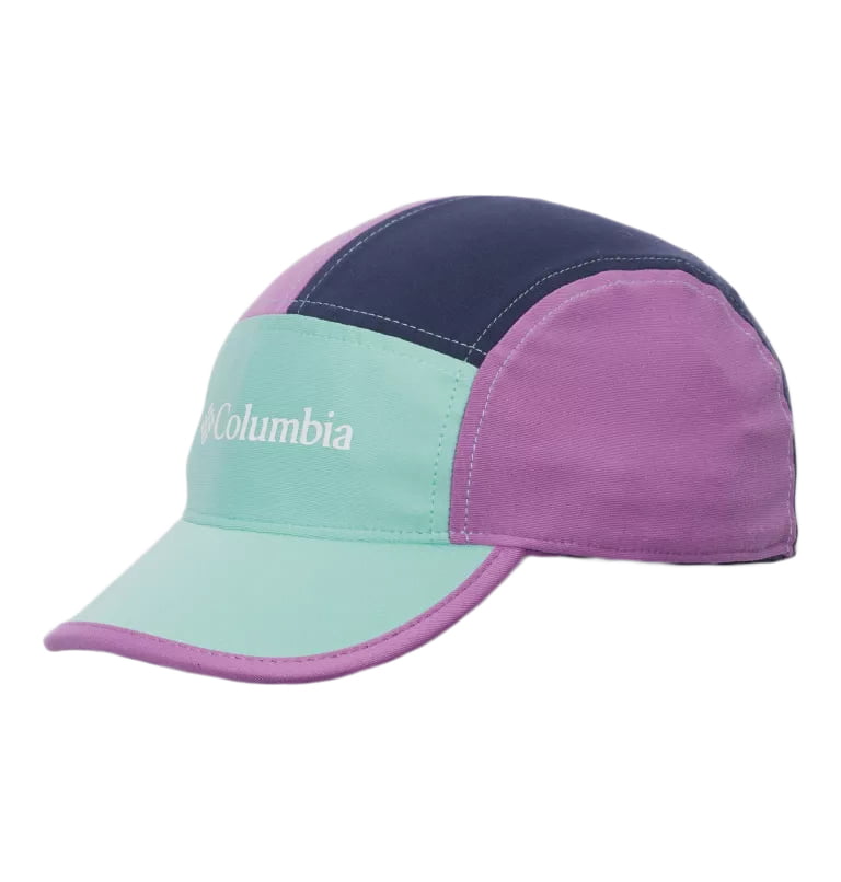 Gorra con solapa niños Cachalot II de Columbia - Menta-Morado-Azul Marino