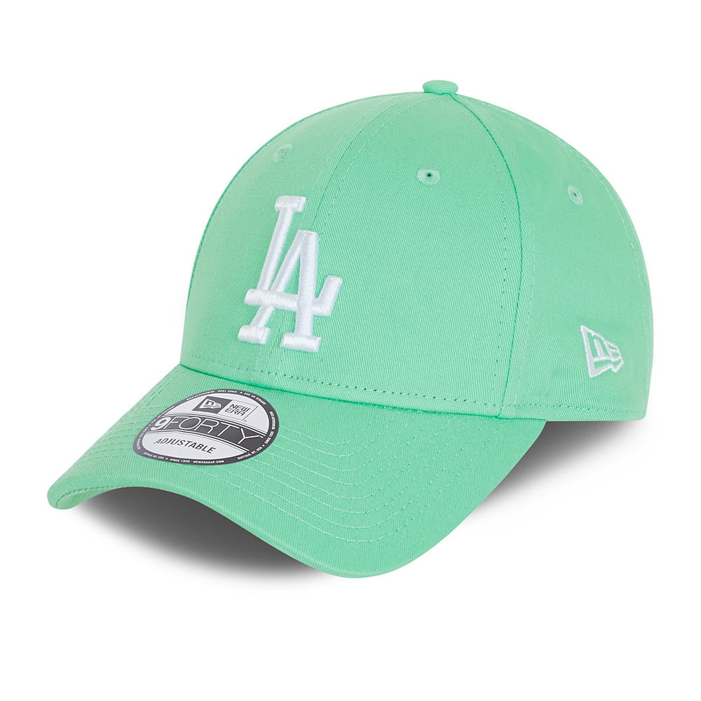 Gorra de béisbol niños 9FORTY MLB League Essential L.A. Dodgers de New Era - Menta-Blanco