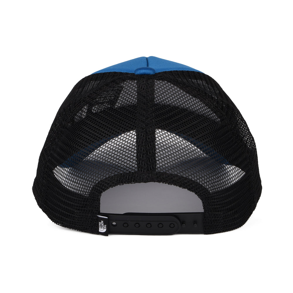 Gorra Trucker niños Logo de The North Face - Azul Medio-Negro