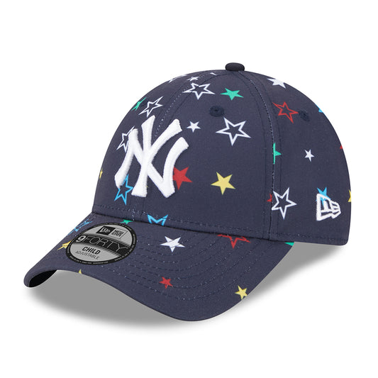 Gorra de béisbol niños 9FORTY MLB Star AOP New York Yankees de New Era - Azul Marino-Blanco