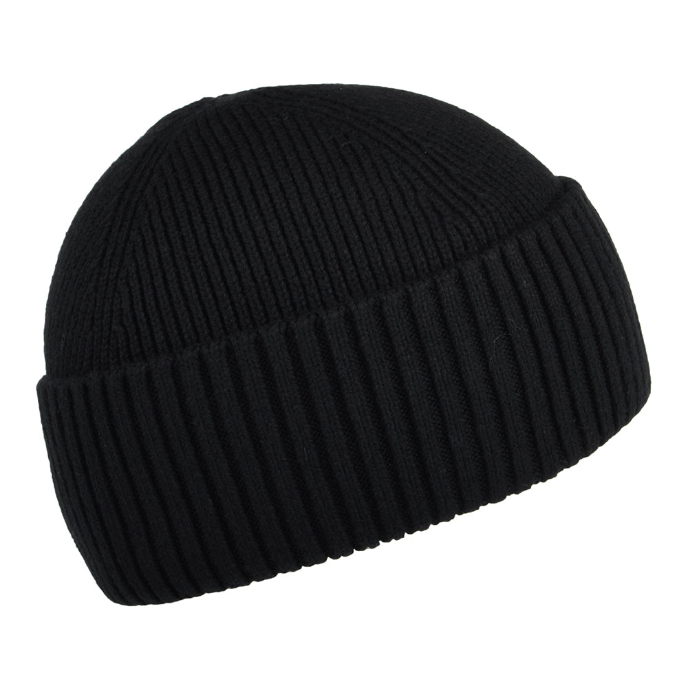 Gorro Flag de algodón y cachemira de Tommy Hilfiger - Negro