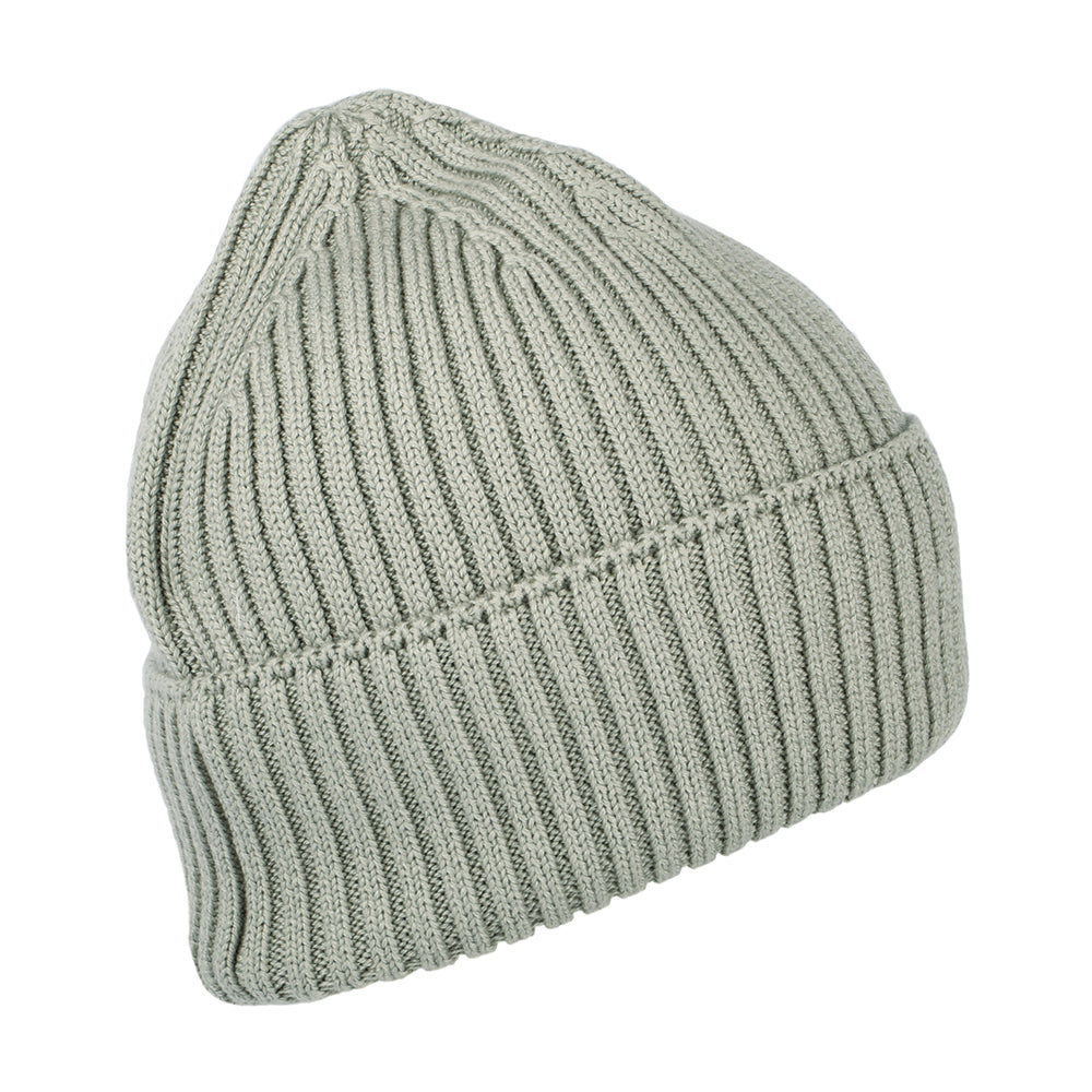 Gorro Beanie TJM Basic Rib de canalé de Tommy Hilfiger - Salvia