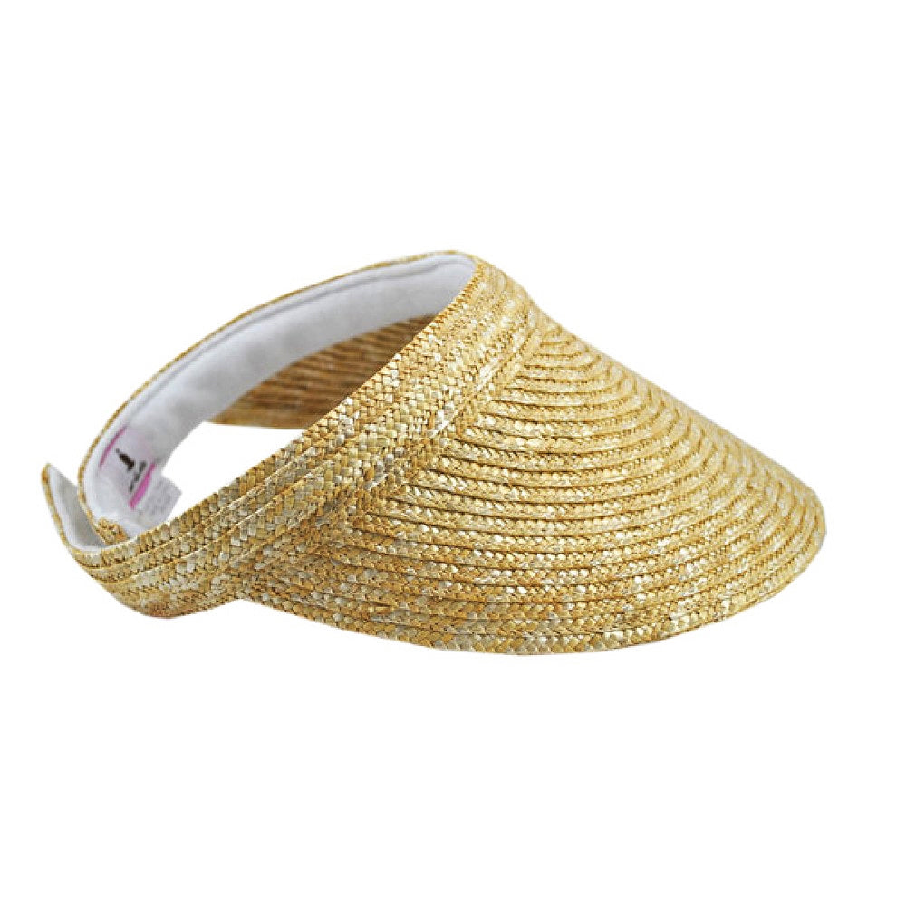 Visera mujer Milan de sur la tête Natural al por mayor