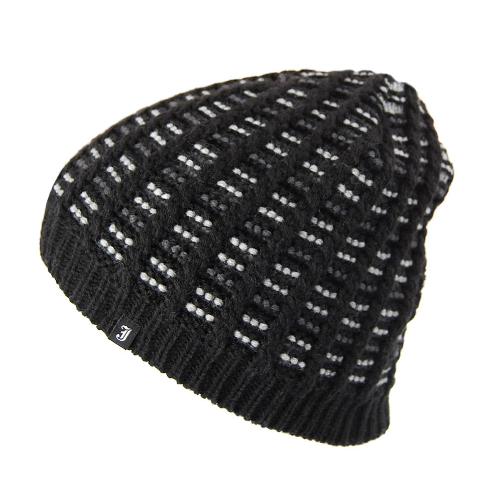 Gorro tejido East Side de Jaxon & James Negro al por mayor