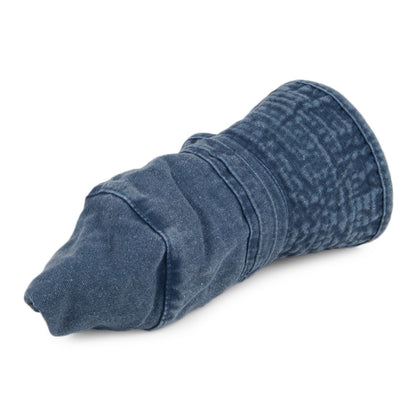 Sombrero flexible de algodón Booney Azul Marino al por mayor