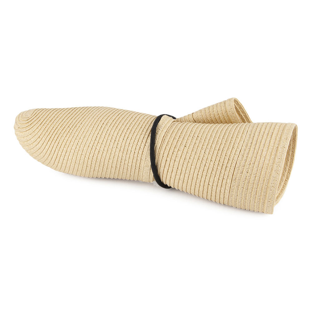 Sombrero Traveller de sur la tête Natural al por mayor