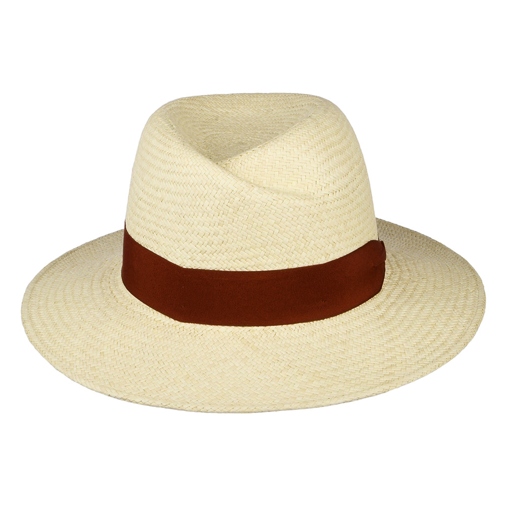 Sombrero Panamá Fedora Florence de Failsworth - Natural-ladrillo