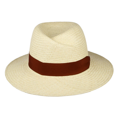 Sombrero Panamá Fedora Florence de Failsworth - Natural-ladrillo