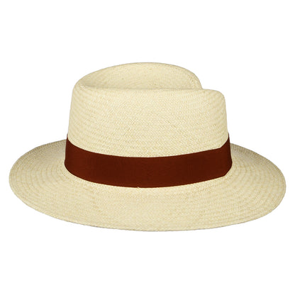 Sombrero Panamá Fedora Florence de Failsworth - Natural-ladrillo