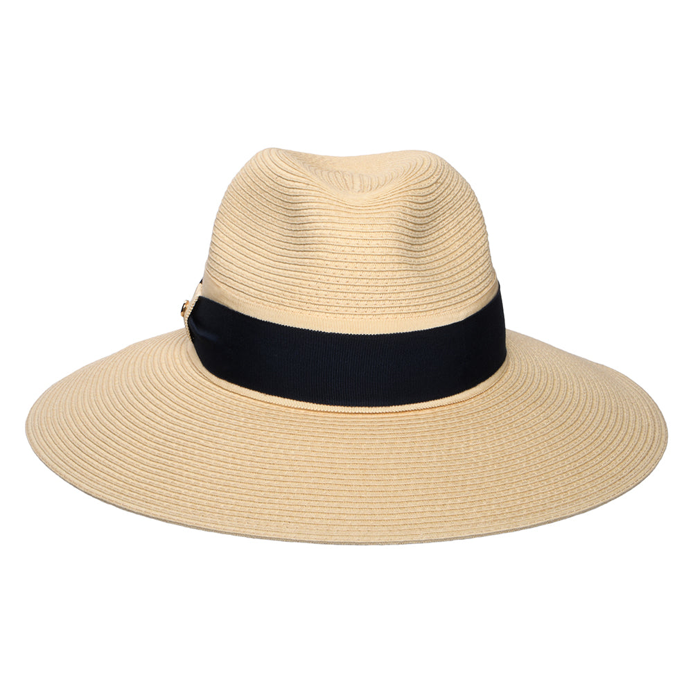 Sombrero Fedora Positano de ala ancha verano de Failsworth - Natural