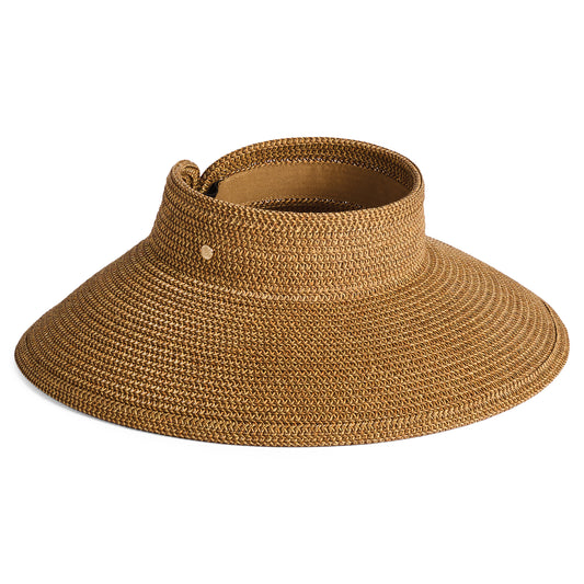 Visera Cannes de ala ancha de paja toyo de Failsworth - Beige Arena