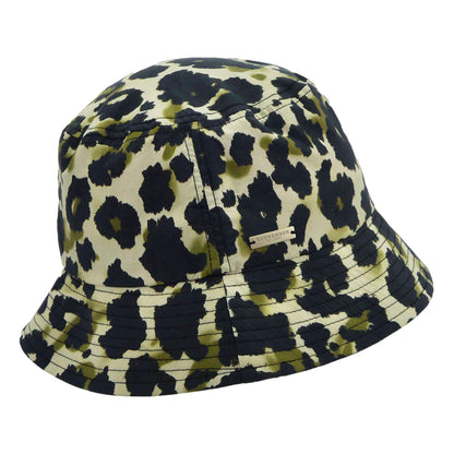 Sombrero de pescador de algodón de Seeberger - Leopardo