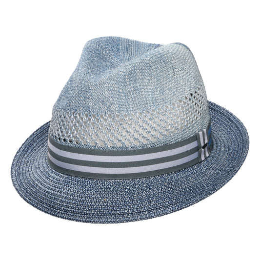Sombrero Trilby Berle de Bailey - Azul Marino