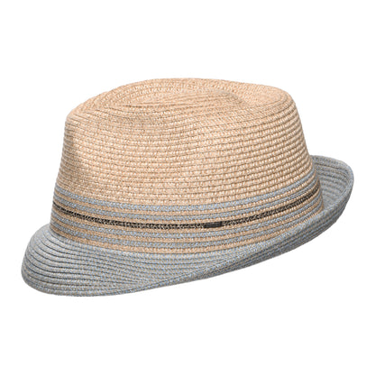 Sombrero Trilby Hooper de paja toyo de Bailey - Natural