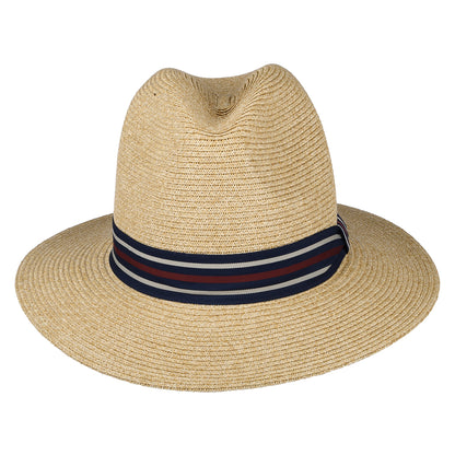 Sombrero Fedora Antigua de paja toyo de Failsworth - Natural