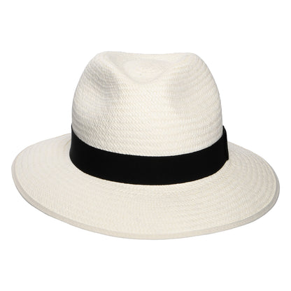 Sombrero Fedora Panama Safari Downbrim de Christys - Decolorado