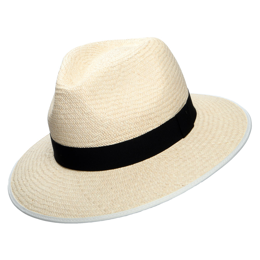 Sombrero Fedora Panama Safari Downbrim de Christys - Natural