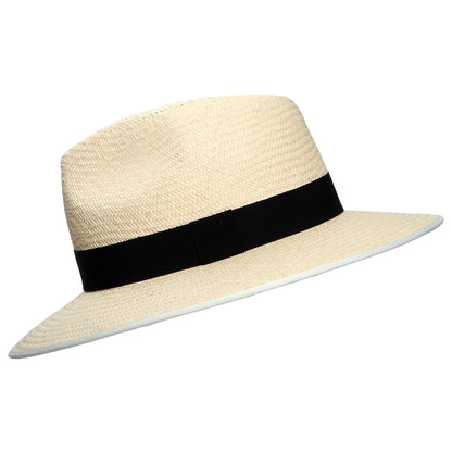 Sombrero Fedora Panama Safari Downbrim de Christys - Natural