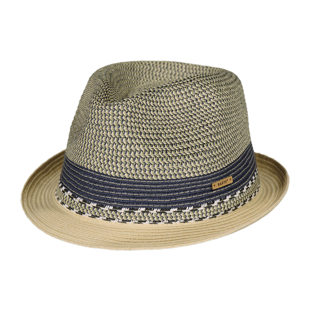 Sombrero Trilby Fluoriet de verano de Barts - Azul-Natural