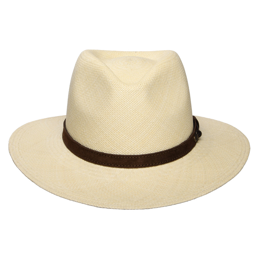 Sombrero Fedora Panama Safari Cheltenham de Whiteley - Natural