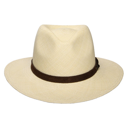 Sombrero Fedora Panama Safari Cheltenham de Whiteley - Natural