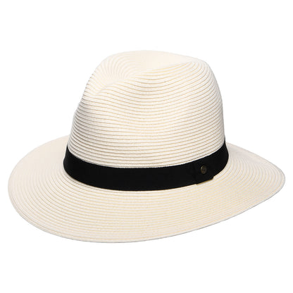 Sombrero Fedora Havana de paja toyo de Sunday Afternoons - Crema
