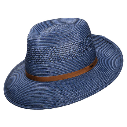 Sombrero Fedora Gratz ventilado de Bailey - Azul