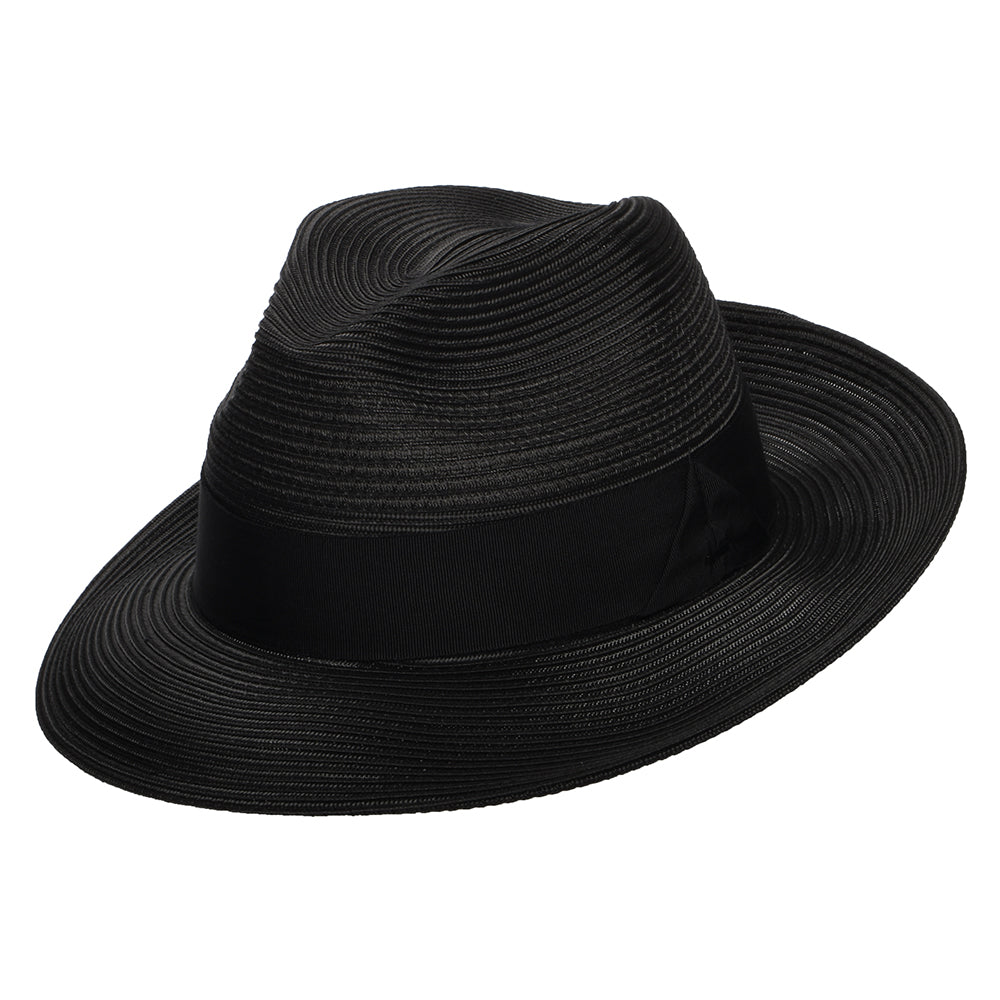 Sombrero Fedora Max de verano de Bailey - Negro