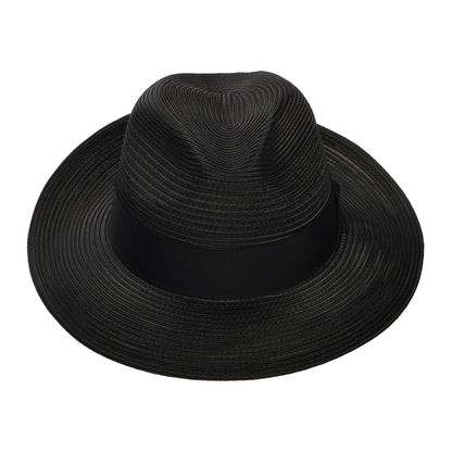 Sombrero Fedora Max de verano de Bailey - Negro