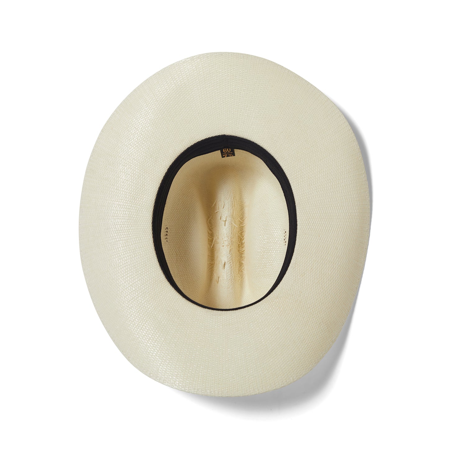 Sombrero Cowboy Laredo de paja toyo de Brixton - Blanco Marfil