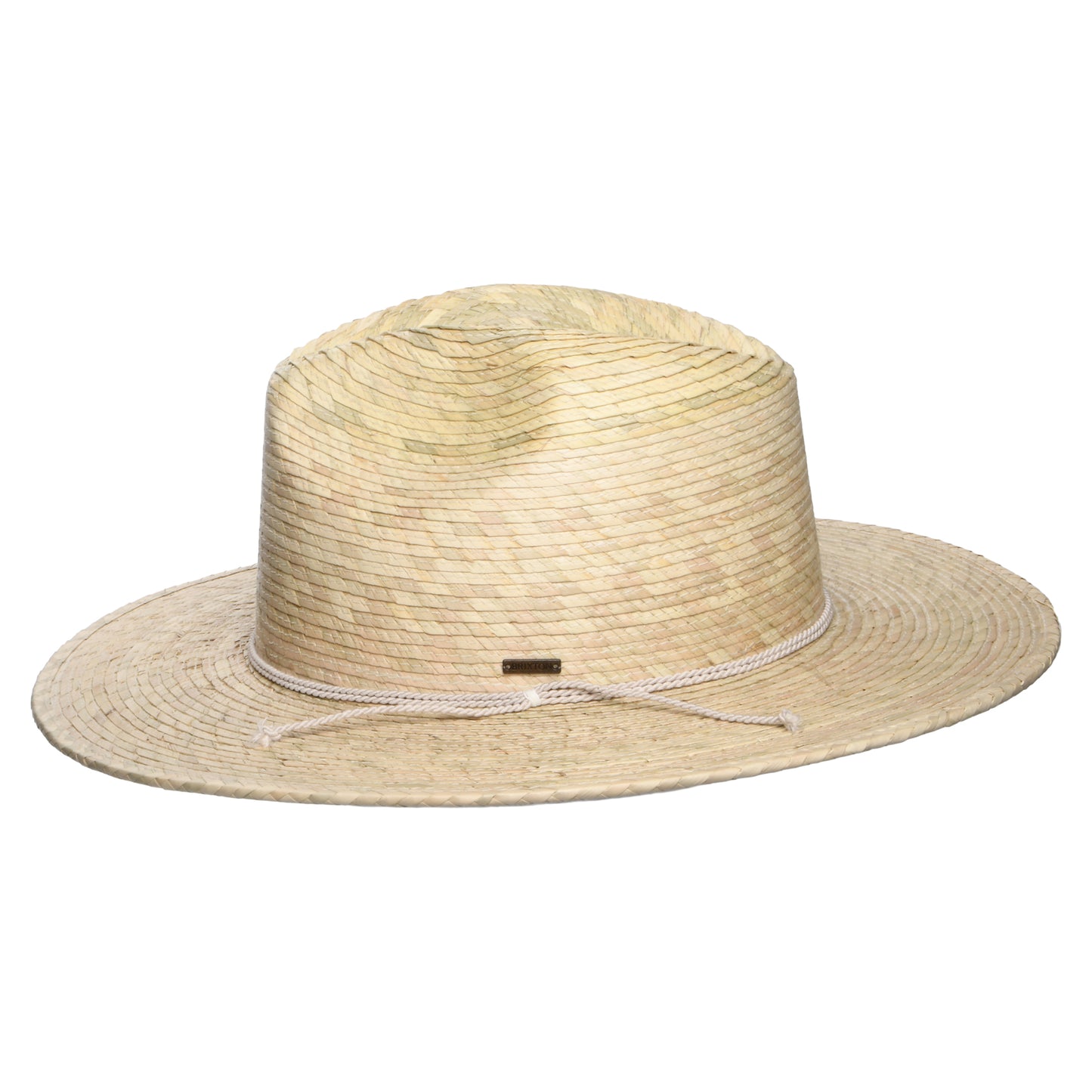 Sombrero Fedora Blake de paja de Brixton - Natural