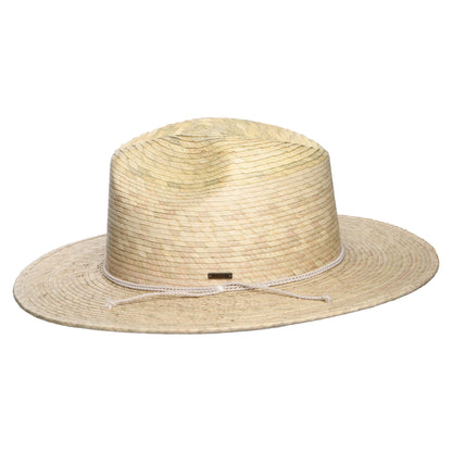 Sombrero Fedora Blake de paja de Brixton - Natural