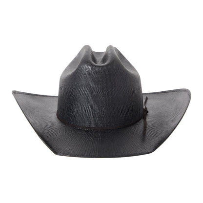 Sombrero Cowboy Laredo de paja toyo de Brixton - Negro