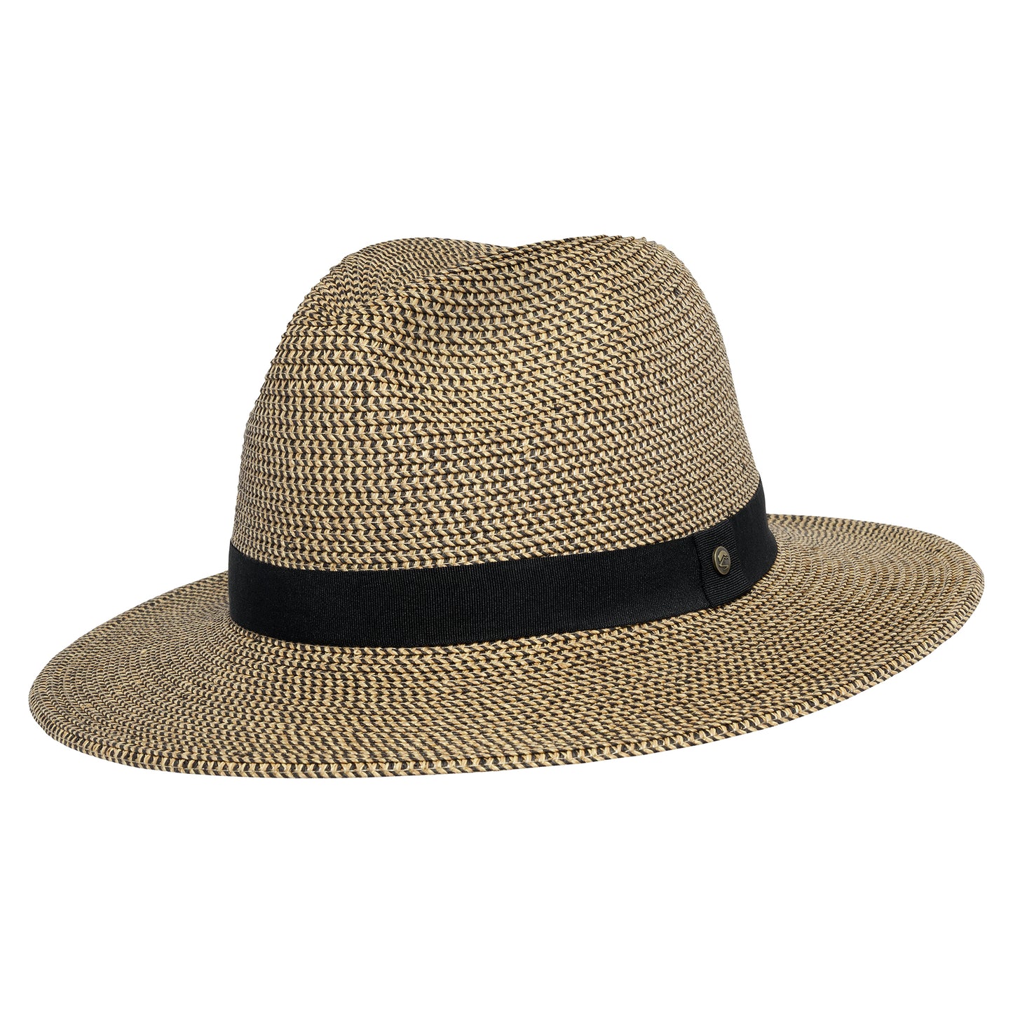 Sombrero Fedora Havana de paja toyo de Sunday Afternoons - Natural-Negro