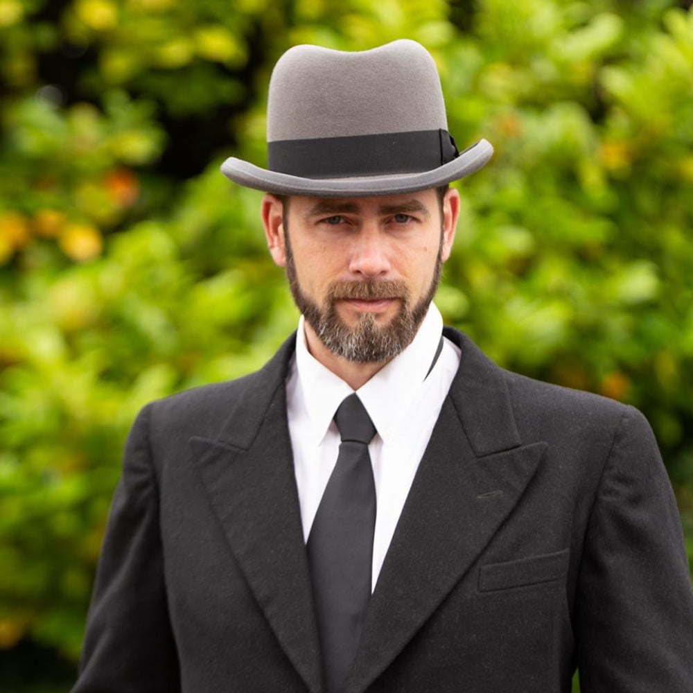 Homburg Churchill de Denton - Gris