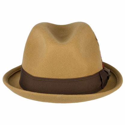 Sombrero Trilby Gain de fieltro de lana de Brixton - Arena del Desierto