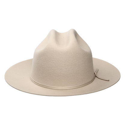 Sombrero Cowboy Ten Sleep Western de fieltro de lana y cachemira de Stetson - Beige Claro