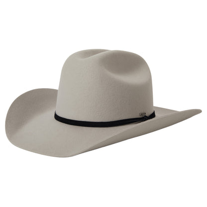 Sombrero Cowboy Laredo Weather Guard de fieltro de lana de Brixton - Piedra