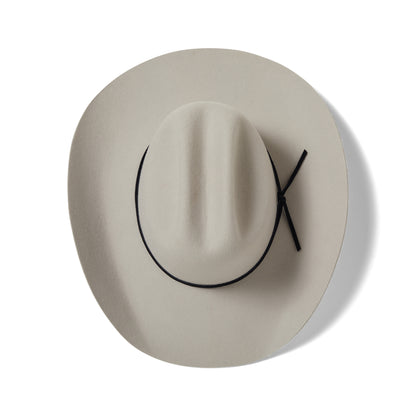 Sombrero Cowboy Laredo Weather Guard de fieltro de lana de Brixton - Piedra
