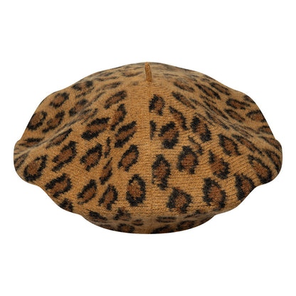Boina Leopard New York Yankees de lana de New Era - Camel-Blanco