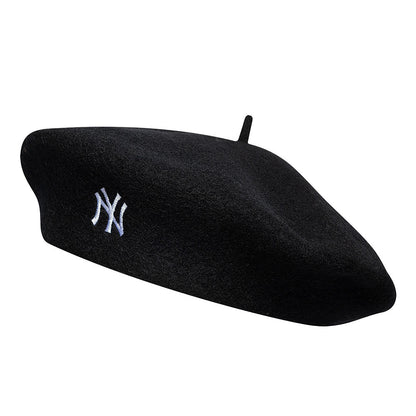 Boina Wool Script New York Yankees de New Era - Negro-Blanco