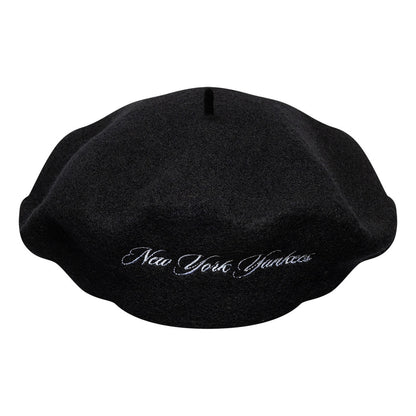 Boina Wool Script New York Yankees de New Era - Negro-Blanco